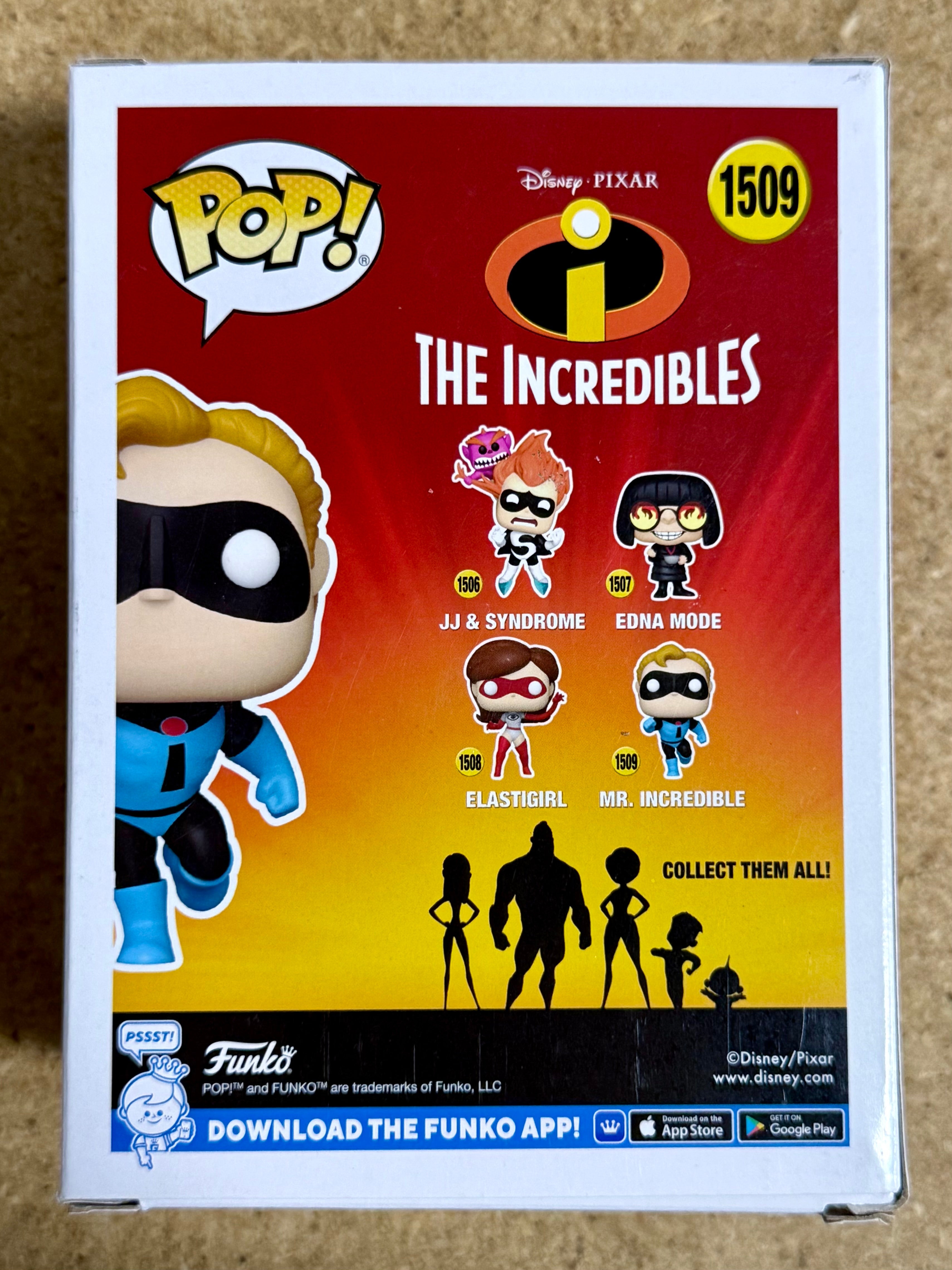 craig-t-nelson-signed-disney-mr-incredible-funko-pop-1509-with-jsa-coa