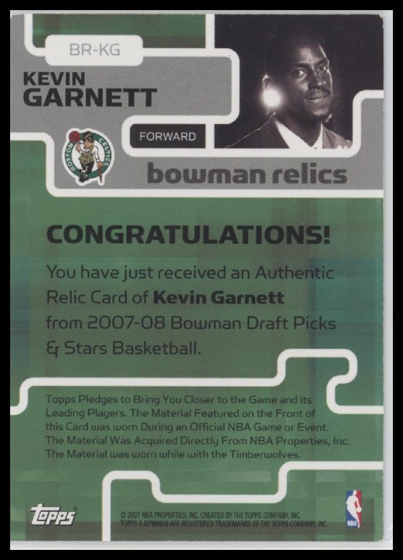 2007-08-bowman-relics-kevin-garnett-br-kg