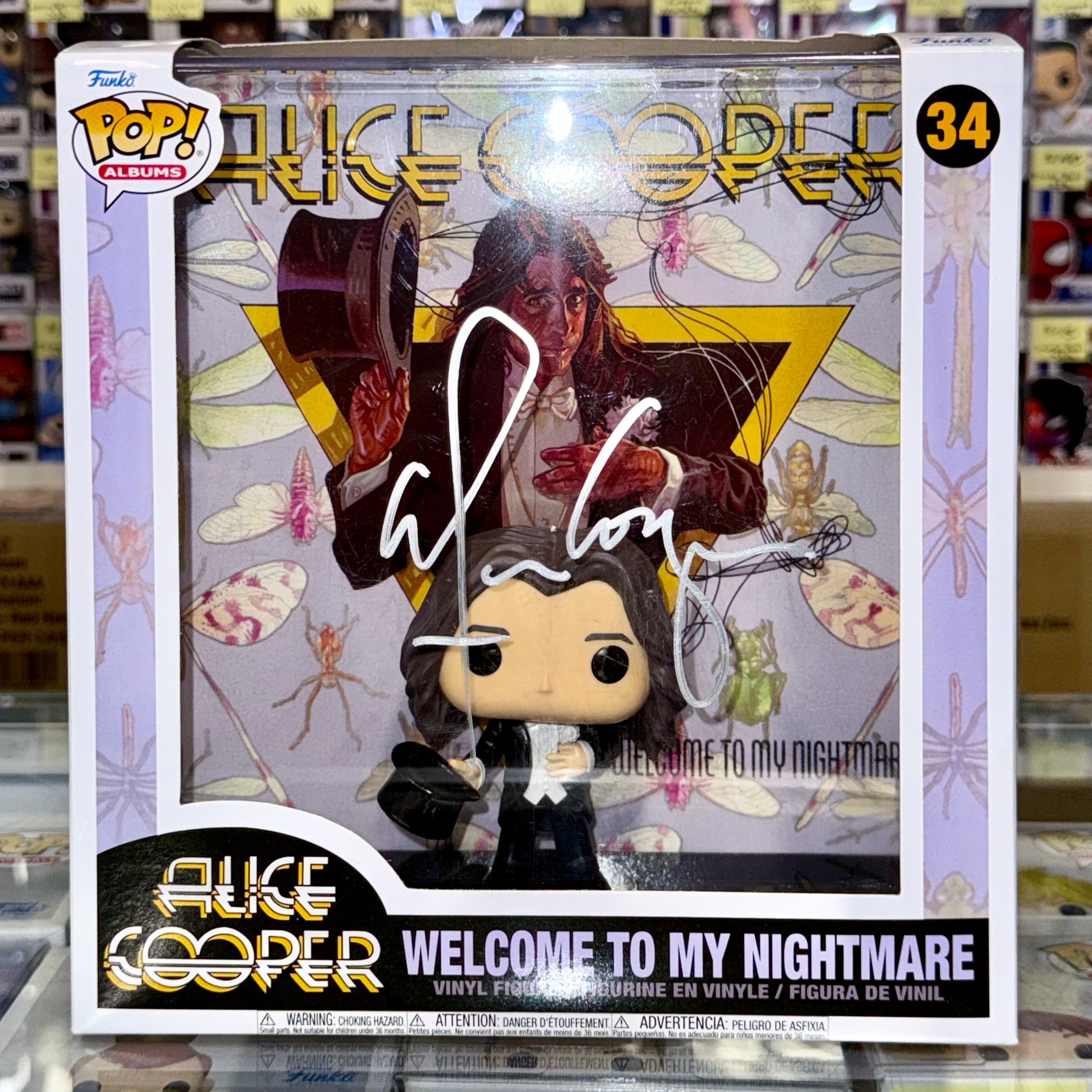 alice-cooper-signed-welcome-to-my-nightmare-funko-pop-albums-34-with-psa-coa
