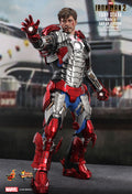 Tony Stark (Mark V Suit Up Version) Deluxe Marvel Sixth Scale Figure by Hot Toys