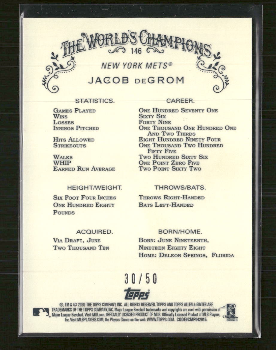 2020-topps-allen-ginter-gold-refractor-50-jacob-degrom-146