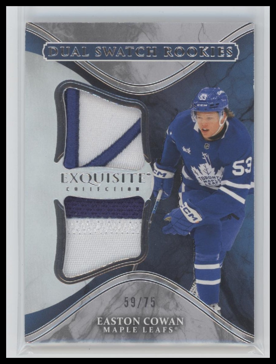 2025-26-upper-d-black-diamond-dual-swatch-rookies-easton-cowan-75-eds-ec
