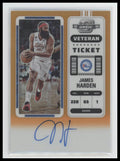 2022-23-panini-contenders-veteran-ticket-orange-james-harden-15-auto-vt-jhd