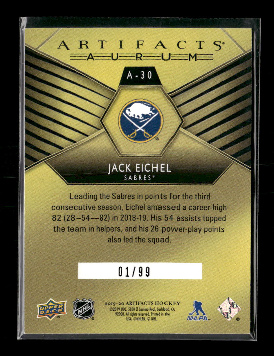 2019-20-upper-deck-artifacts-aurum-red-jack-eichel-99-a-30