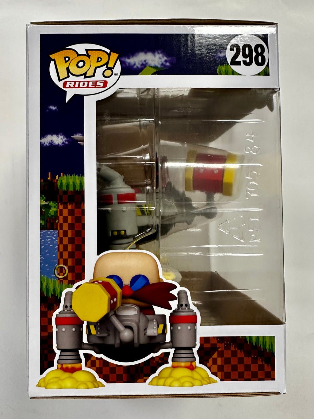 Funko Pop! Rides Dr. Eggman #298 Sonic The Hedgehog 2023 Sega Games Villain