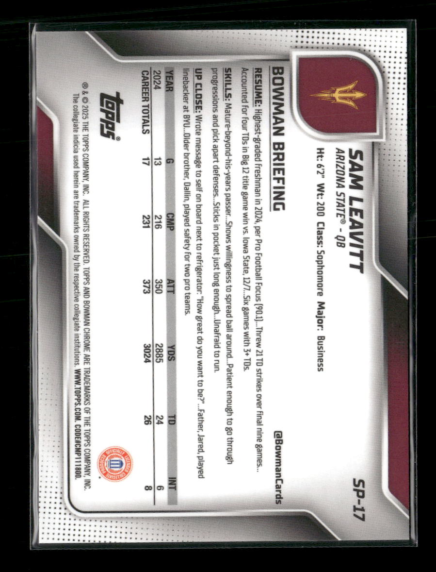 2025-bowman-university-chrome-image-variations-sam-leavitt-sp-17