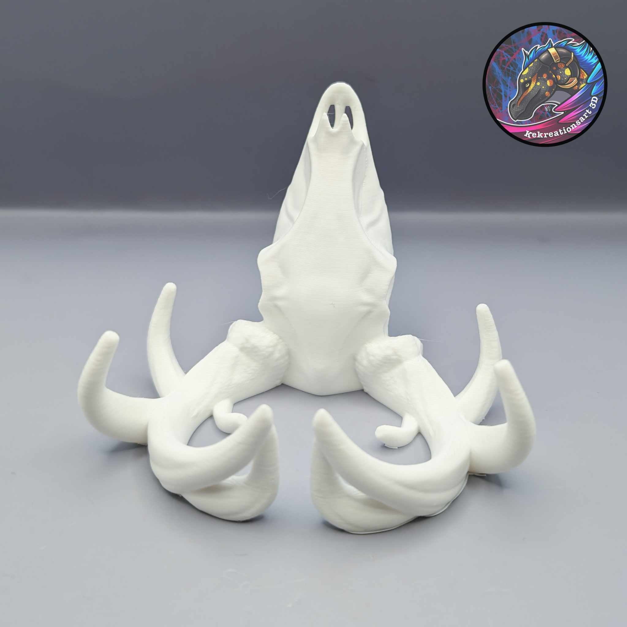 Deer Skull Card Display
