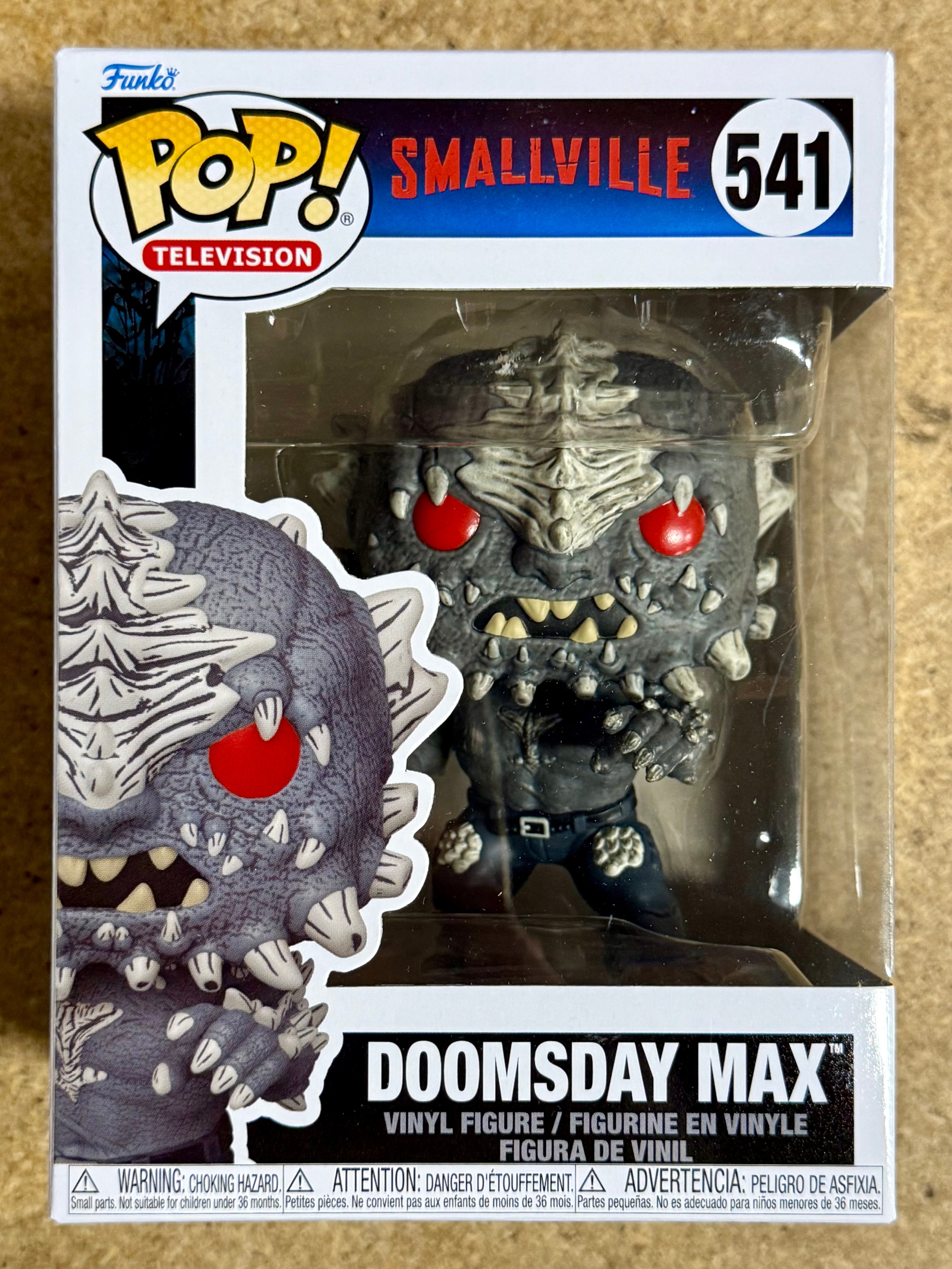 Funko Pop! Television Doomsday Max #541 DC Heroes 2024 Smallville Kryptonian