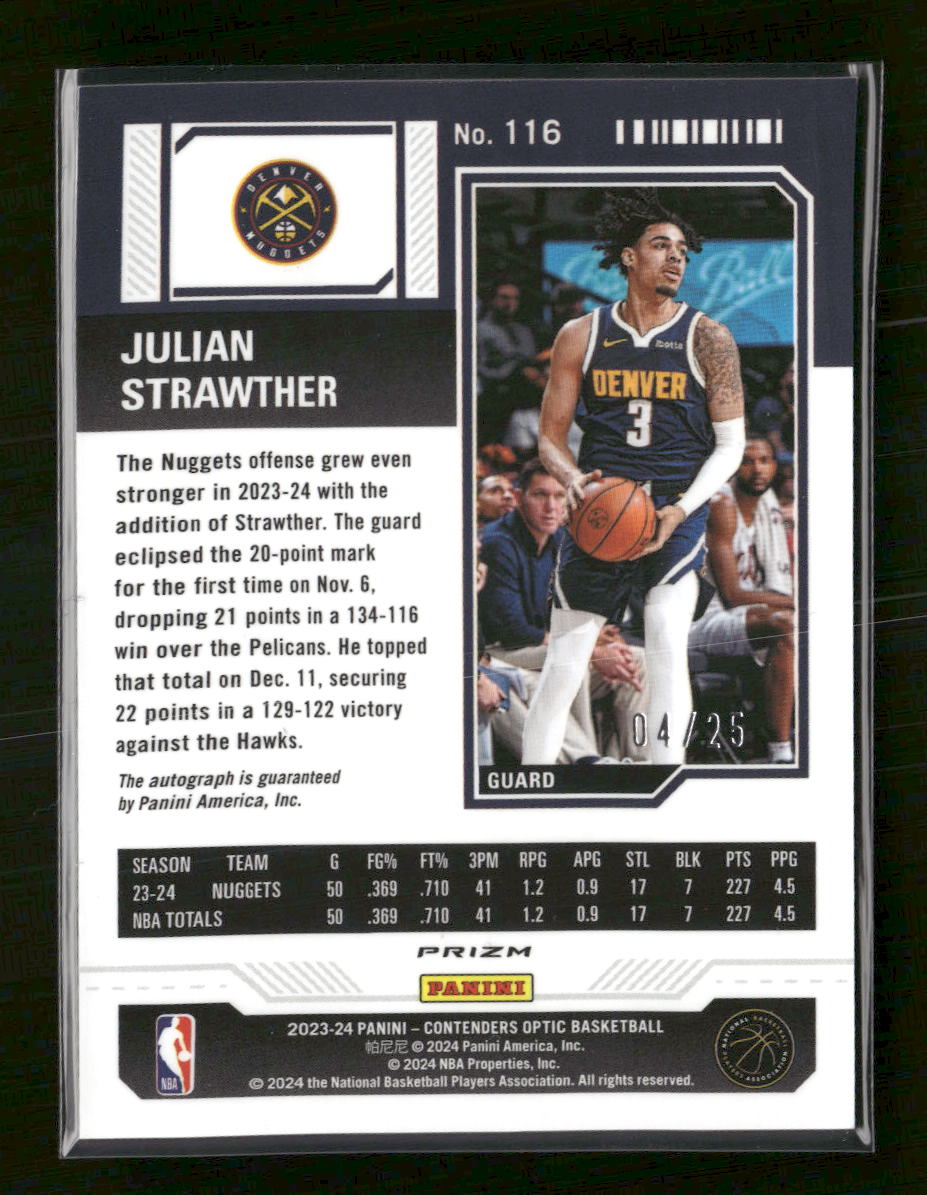 2023-24-panini-contenders-optic-orange-julian-strawther-rookie-25-auto-116