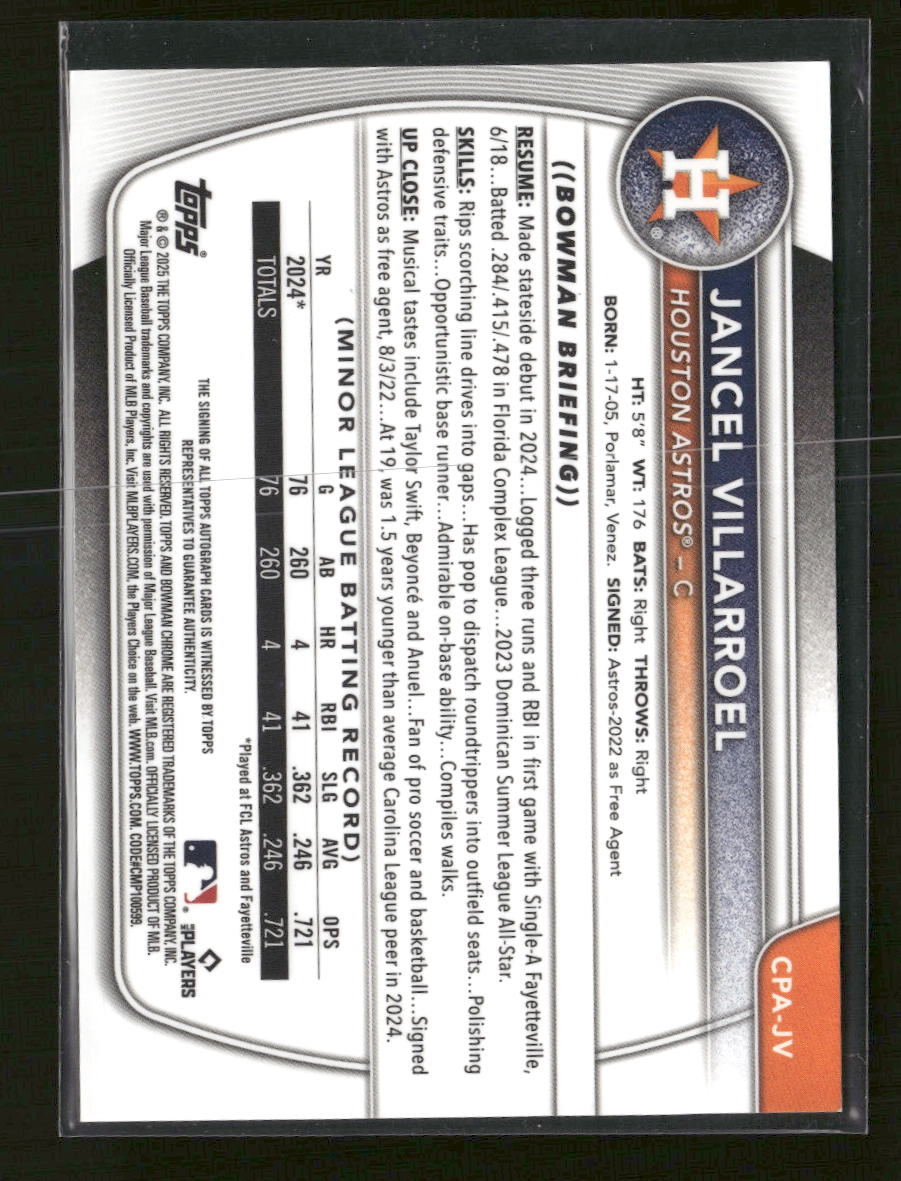 2025-bowman-prospect-auto-yellow-refractor-jancel-villarroel-75-cpa-jv