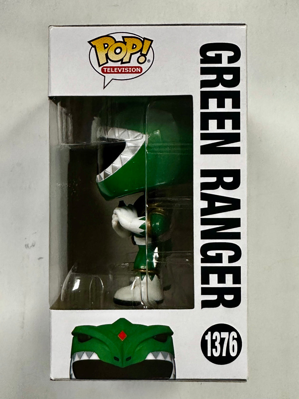 Funko Pop! Television Green Power Ranger With Dragon Dagger #1376 MMPR 30th 2023