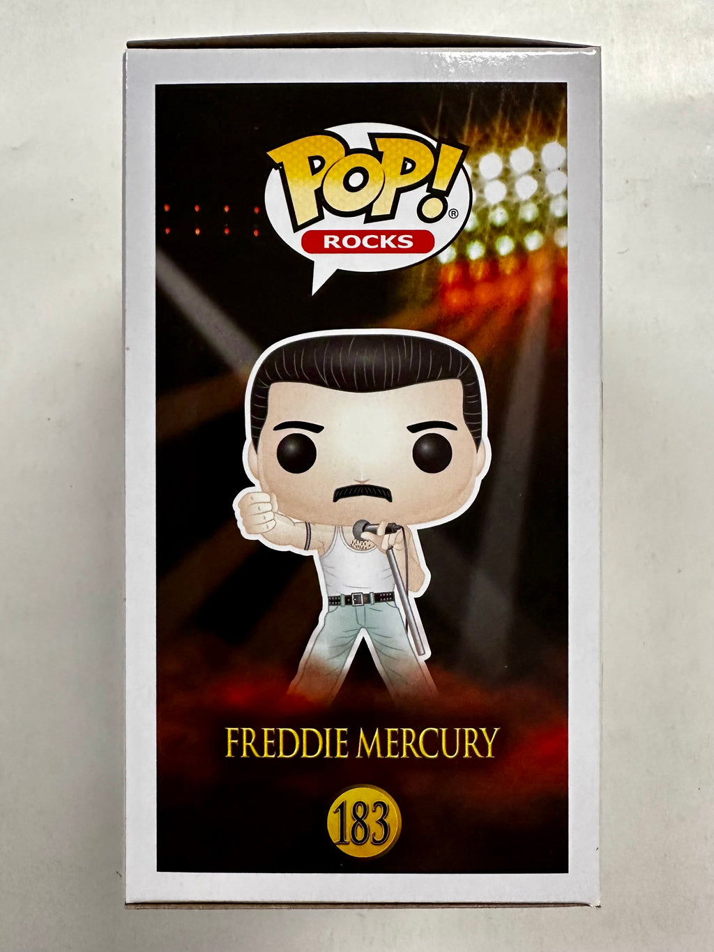 Funko Pop! Rocks Queen Freddie Mercury #183 Bohemian Rhapsody Under Pressure 2020