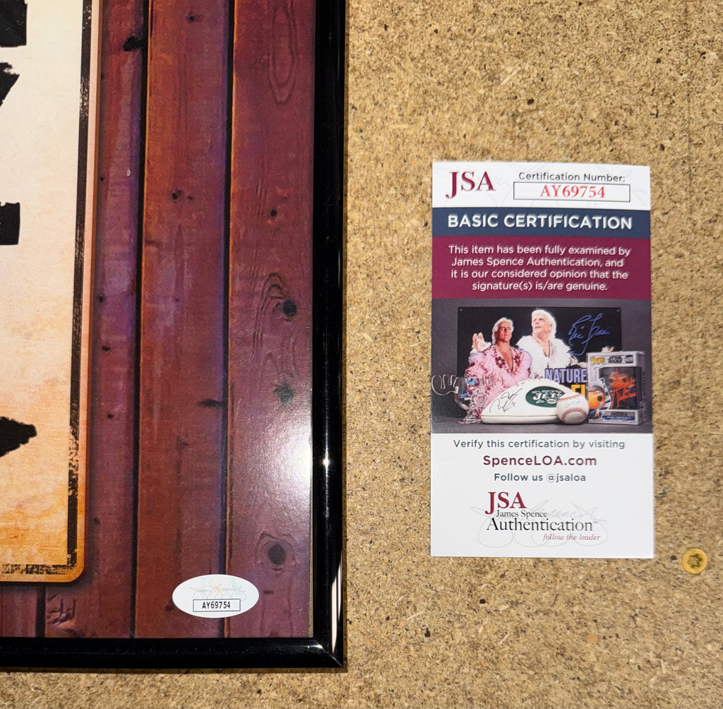 Melissa Ethridge Signed & Framed “One Way Out” Vinyl With JSA COA