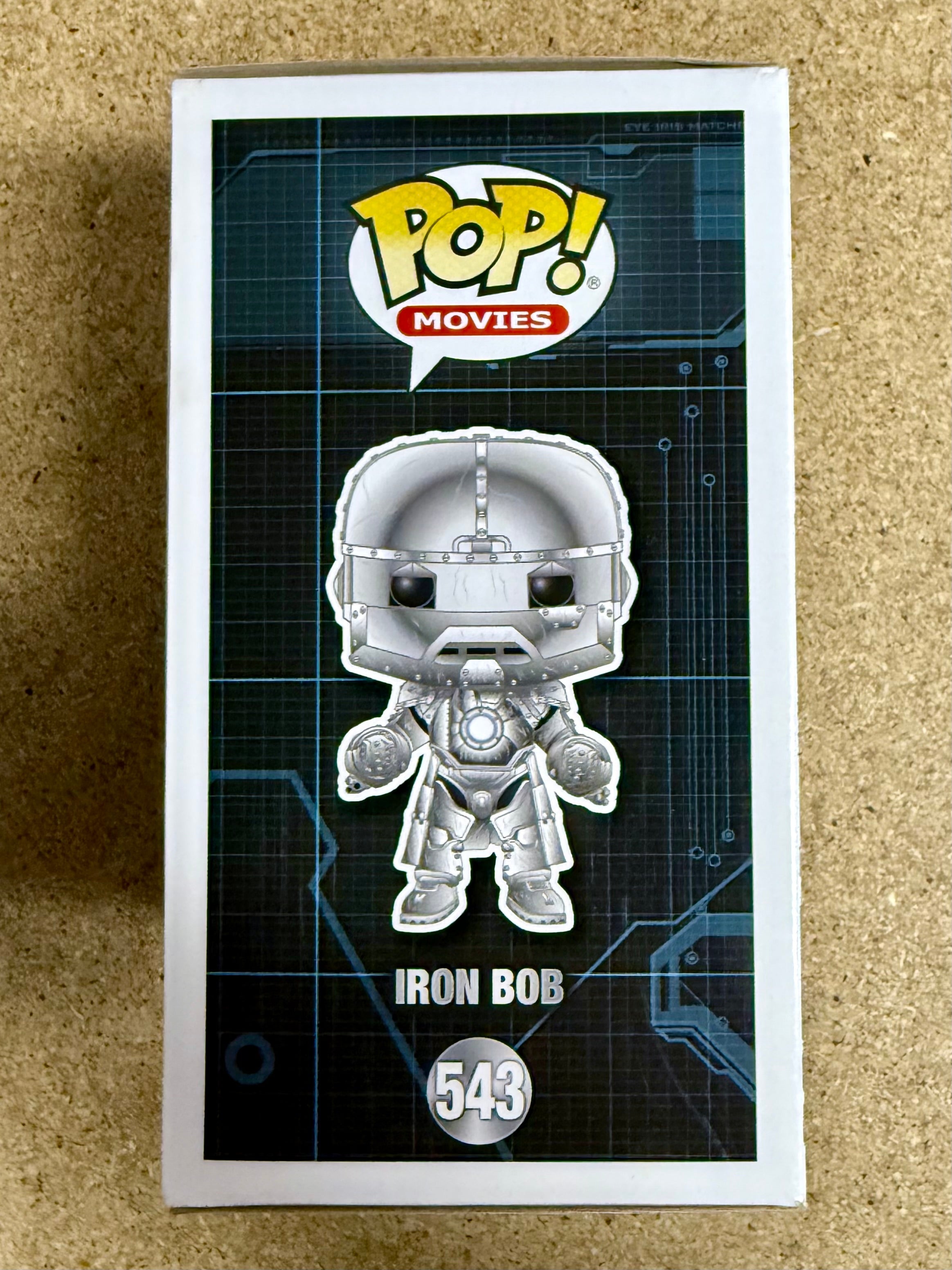 Kevin Smith Signed Iron Bob Funko Pop! #543 Jay And Silent Bob Reboot SDCC 2020 Exclusive With JSA COA