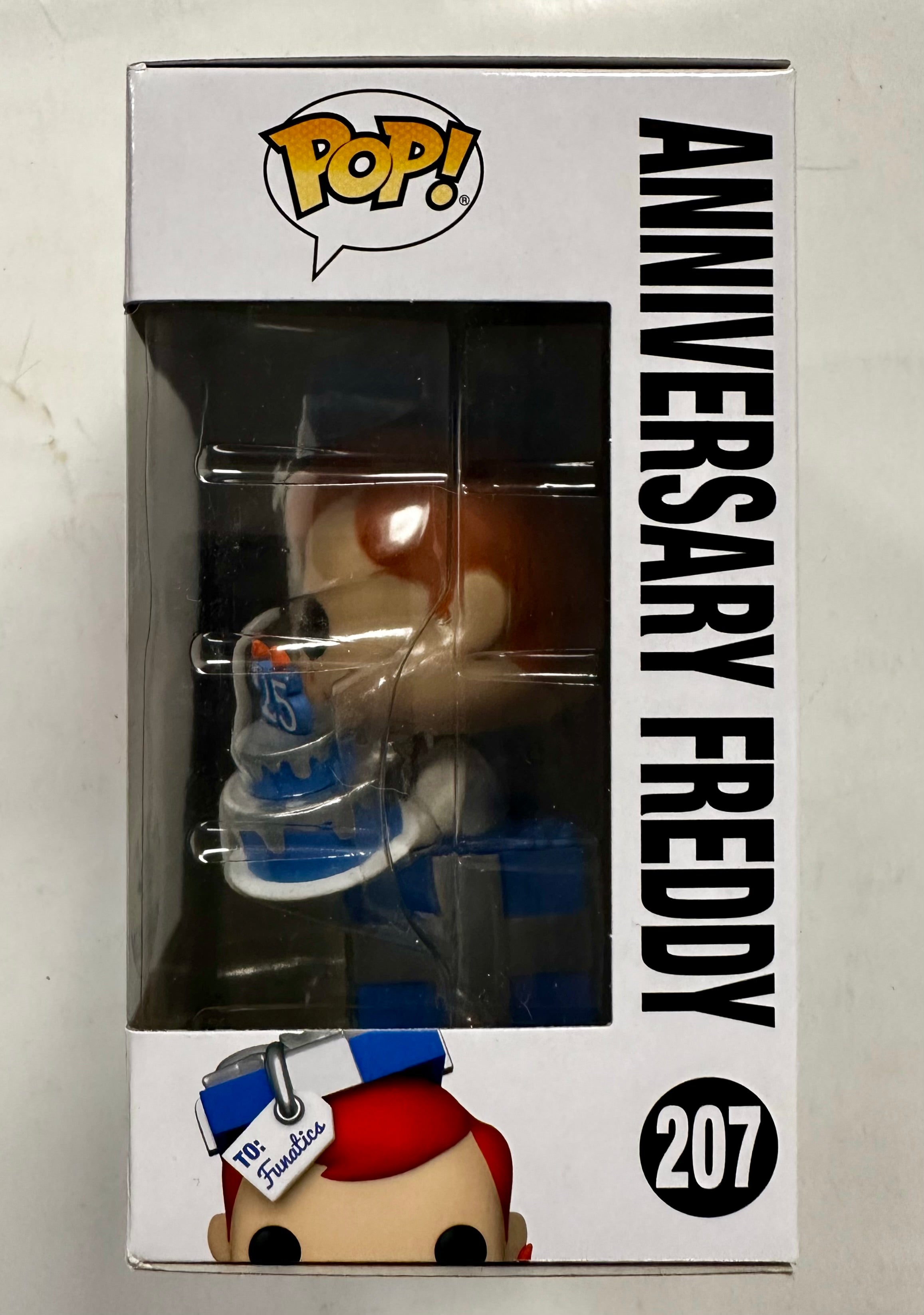 Funko Pop! 25th Anniversary Freddy In Gift Box #207 Funko Shop 2022 Exclusive