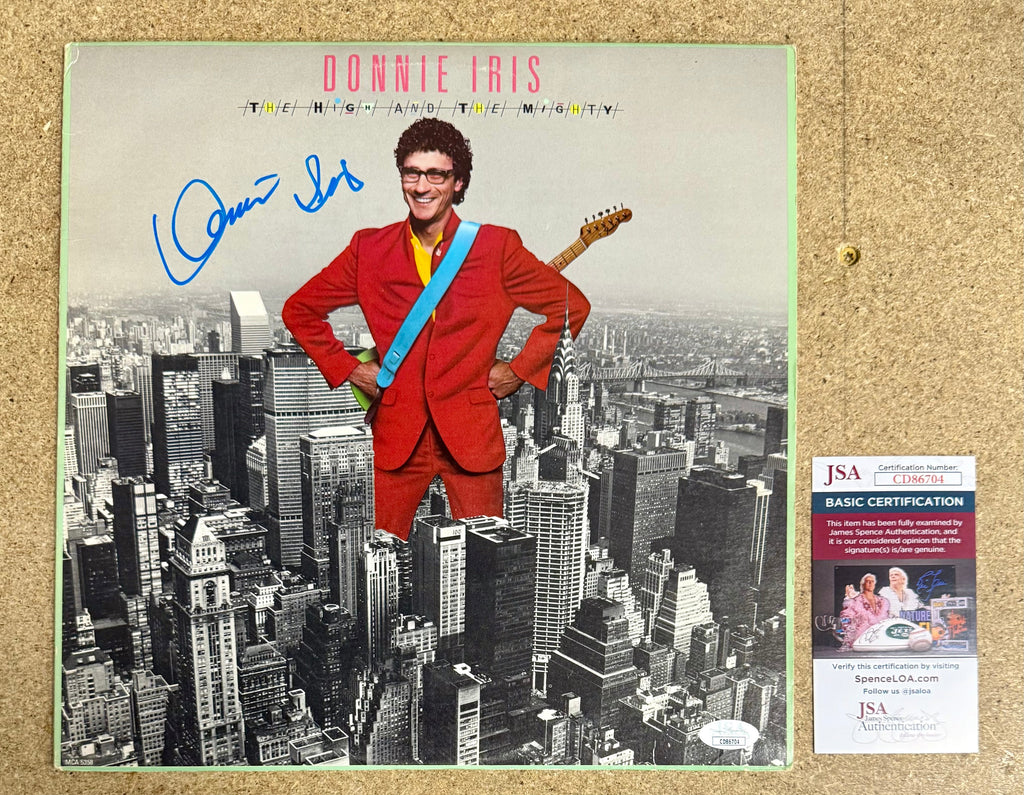 donnie-iris-signed-autographed-the-high-and-the-mighty-1982-vinyl-with-jsa-coa