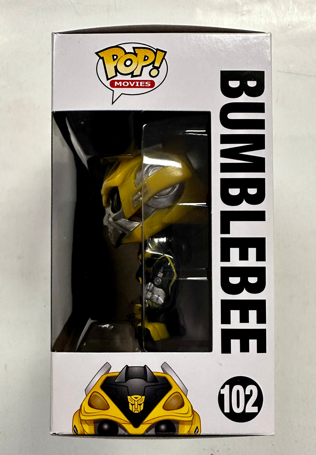 Funko Pop! Movies Autobot Bumblebee #102 Transformers Age Of Extinction 2014 Vaulted