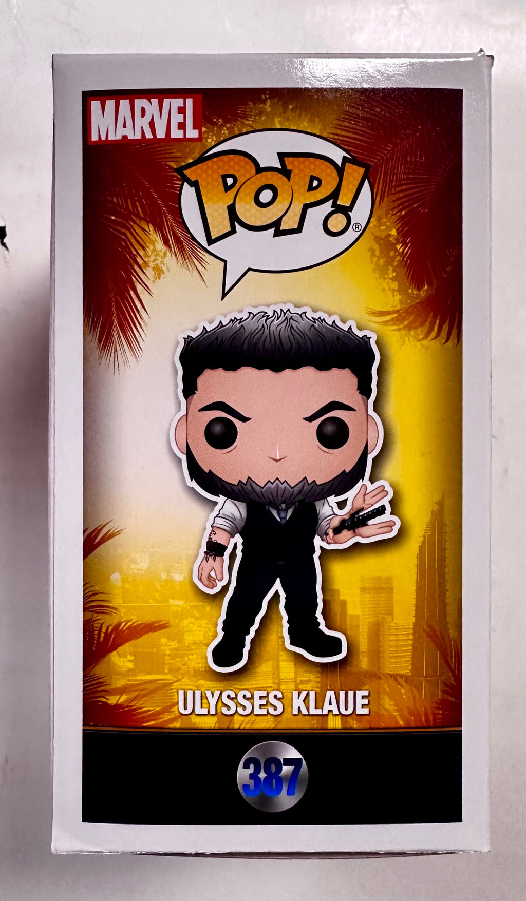 andy-serkis-signed-marvel-ulysses-klaue-2018-vaulted-funko-pop-387-jsa-coa