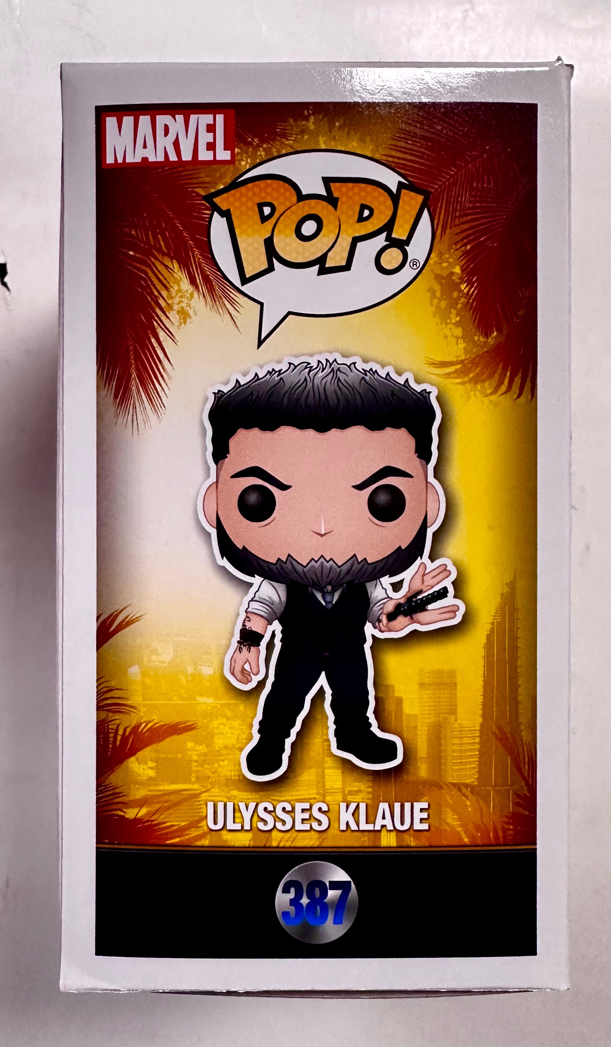 andy-serkis-signed-marvel-ulysses-klaue-2018-vaulted-funko-pop-387-jsa-coa