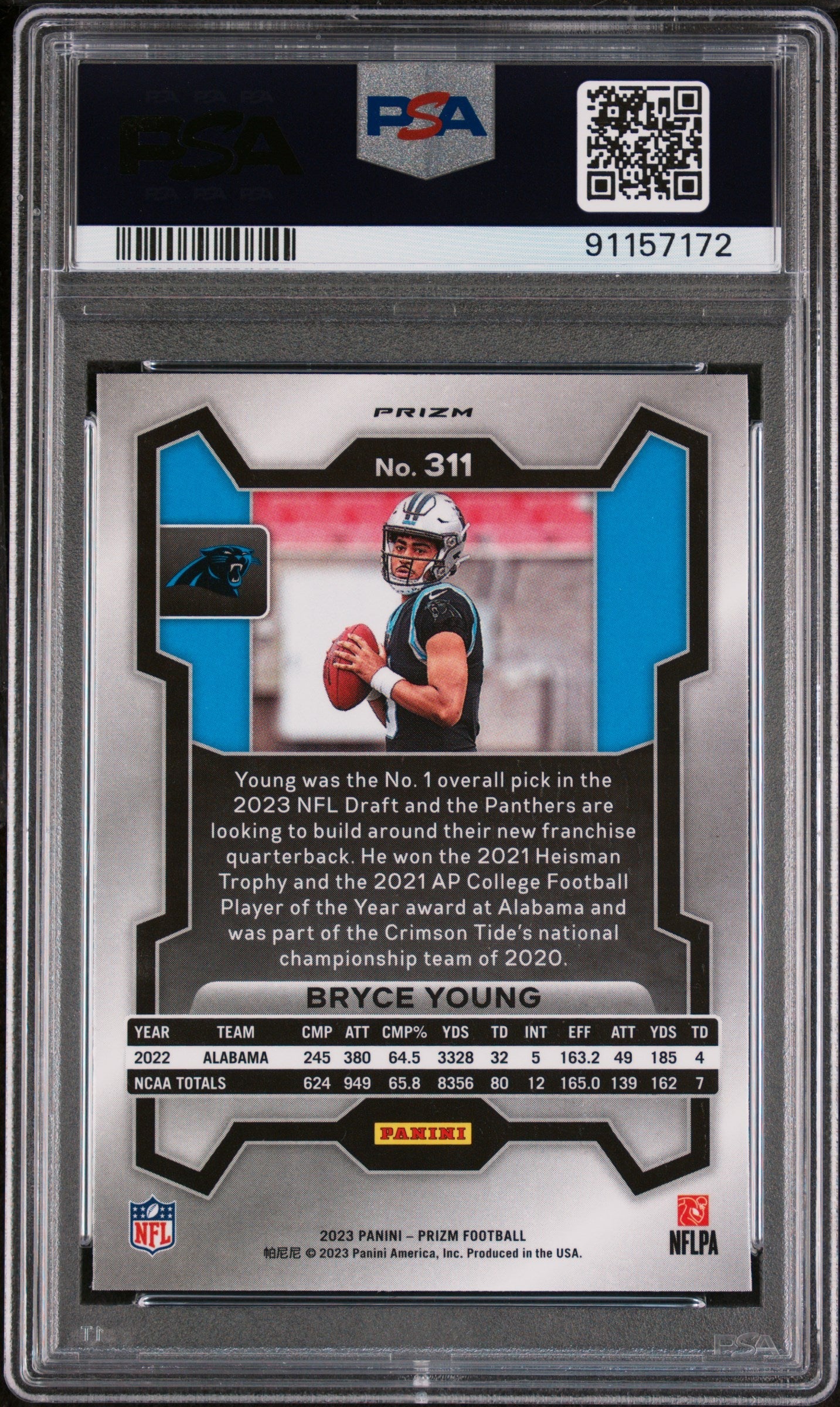 2023-panini-prizm-pink-prizm-bryce-young-10-psa-311