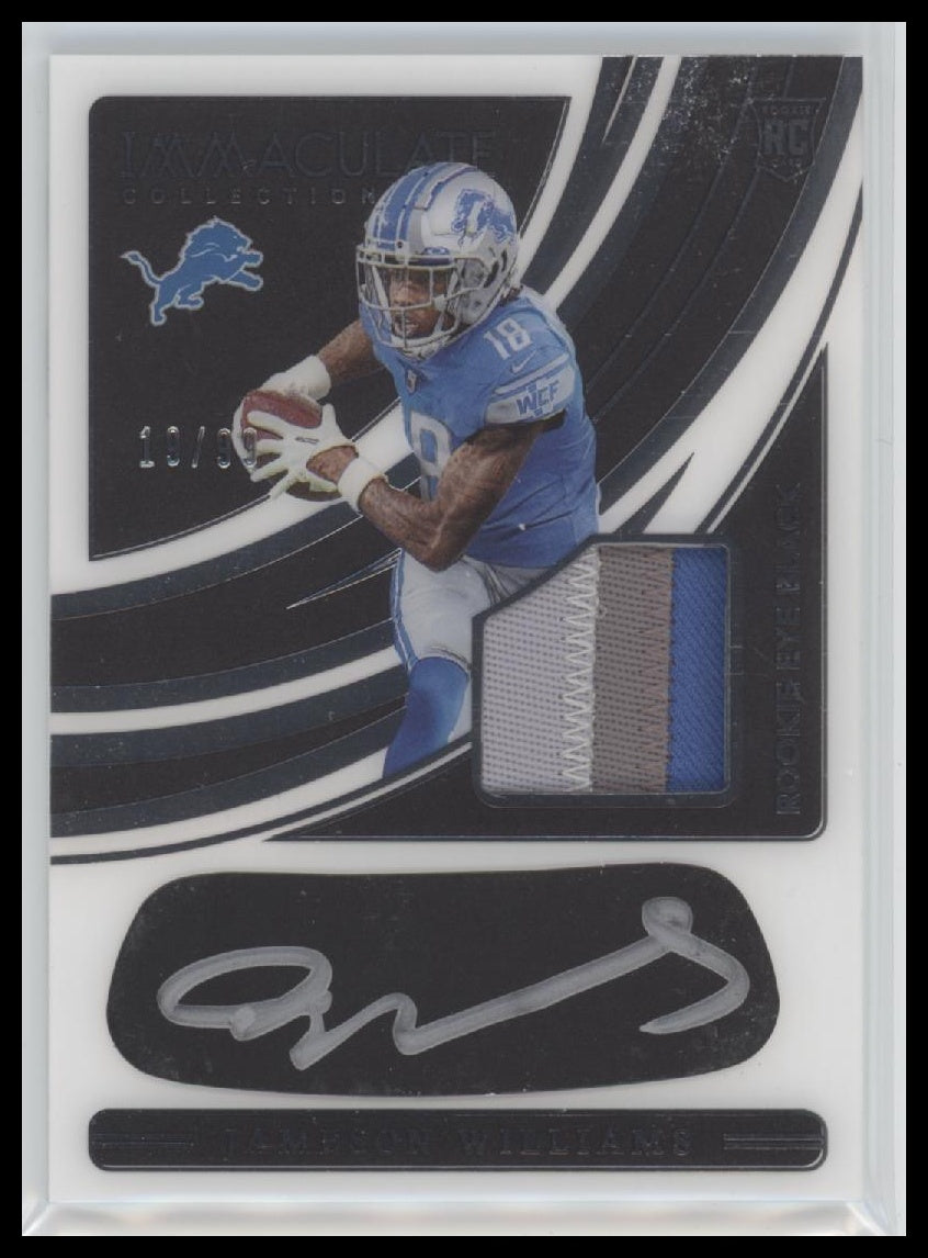 2022-panini-immaculate-rookie-eye-black-jersey-jameson-williams-99-reb-jwi