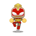 POP! Marvel: Holiday - Captain Marvel