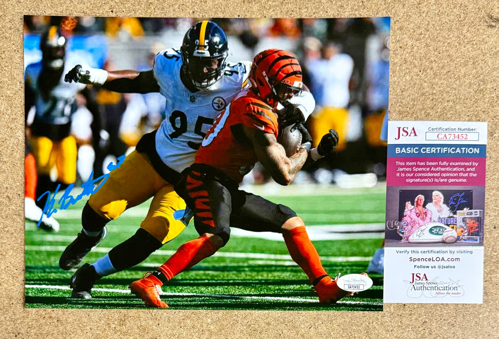 Keeanu Benton Signed Autographed NFL Pittsburgh Steelers 8x10 Photo JSA COA