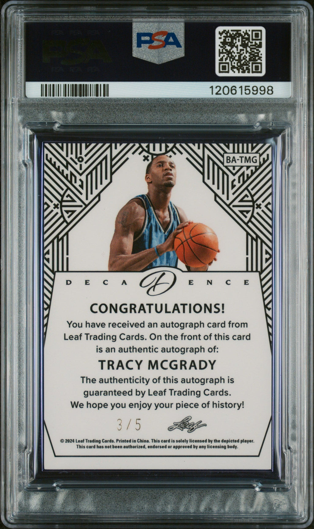 2024-leaf-decadence-autographs-autograph-purple-tracy-mcgrady-9-psa-batmg