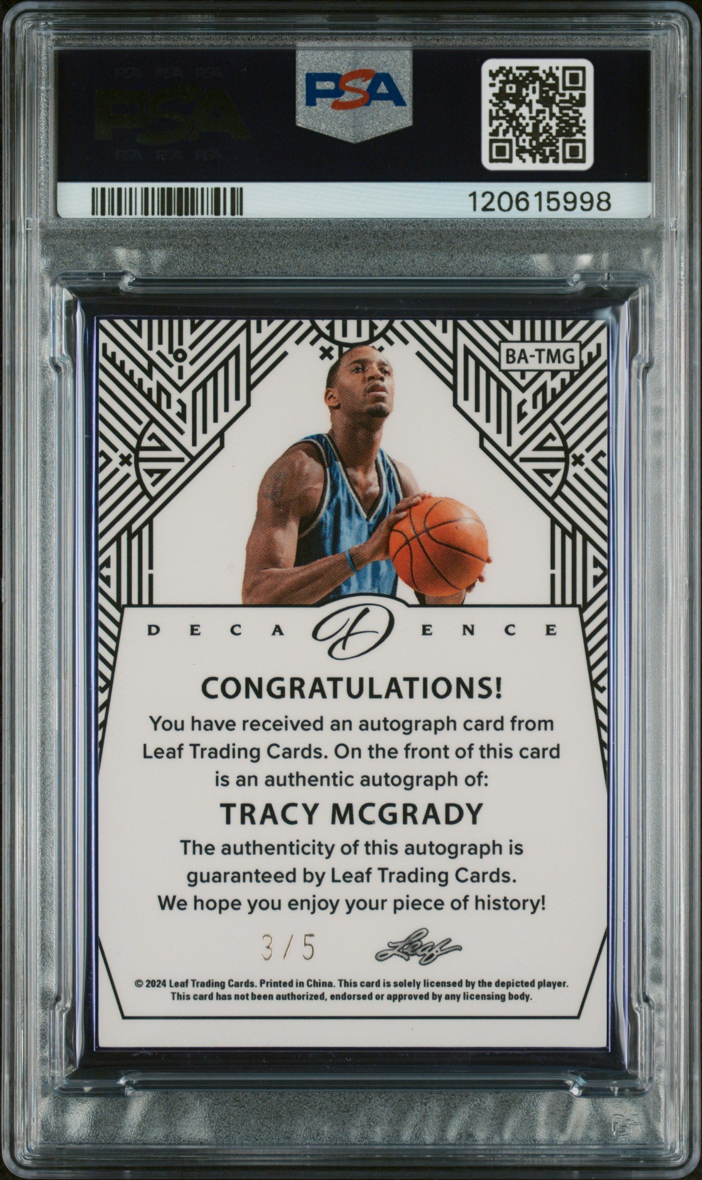 2024-leaf-decadence-autographs-autograph-purple-tracy-mcgrady-9-psa-batmg