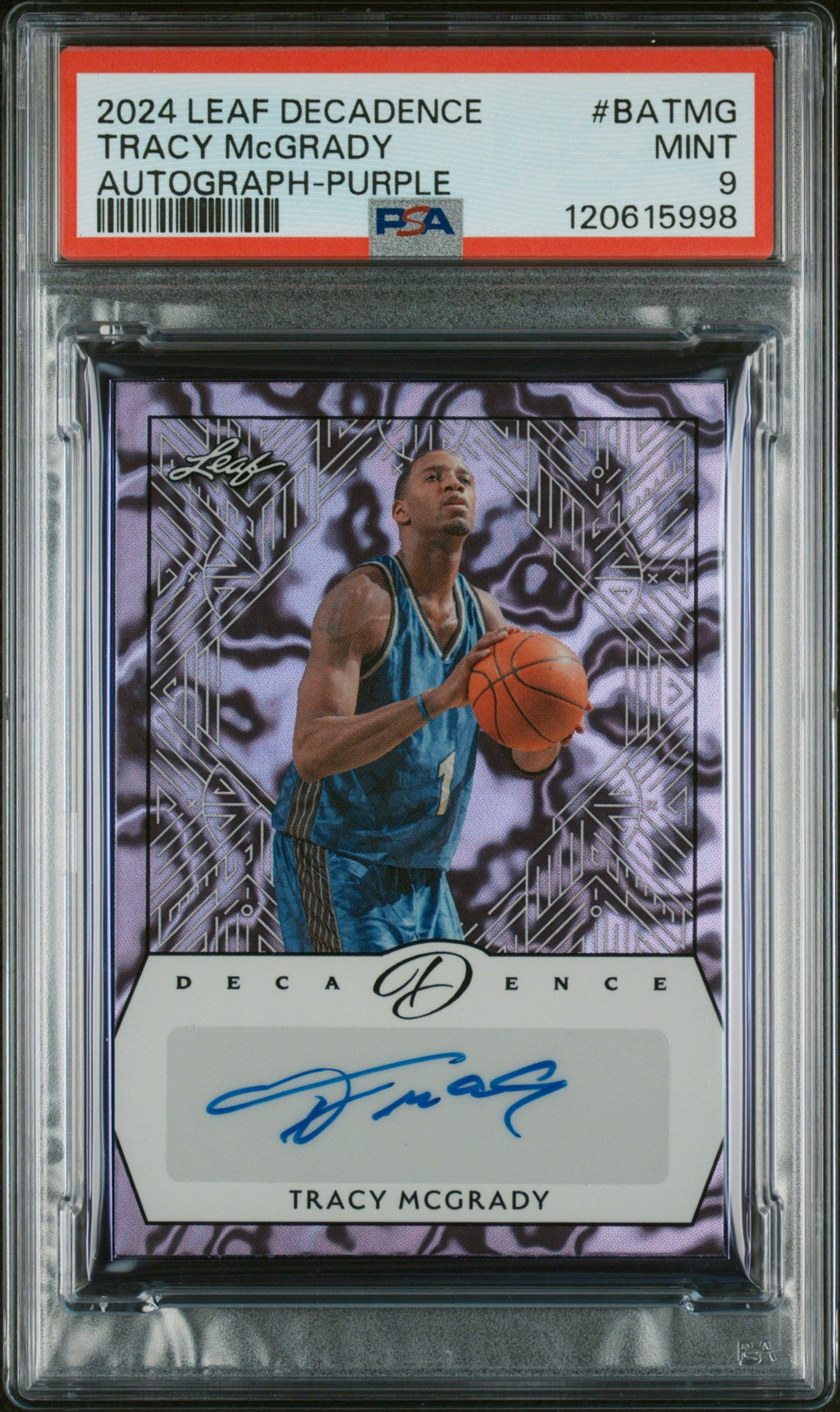 2024-leaf-decadence-autographs-autograph-purple-tracy-mcgrady-9-psa-batmg