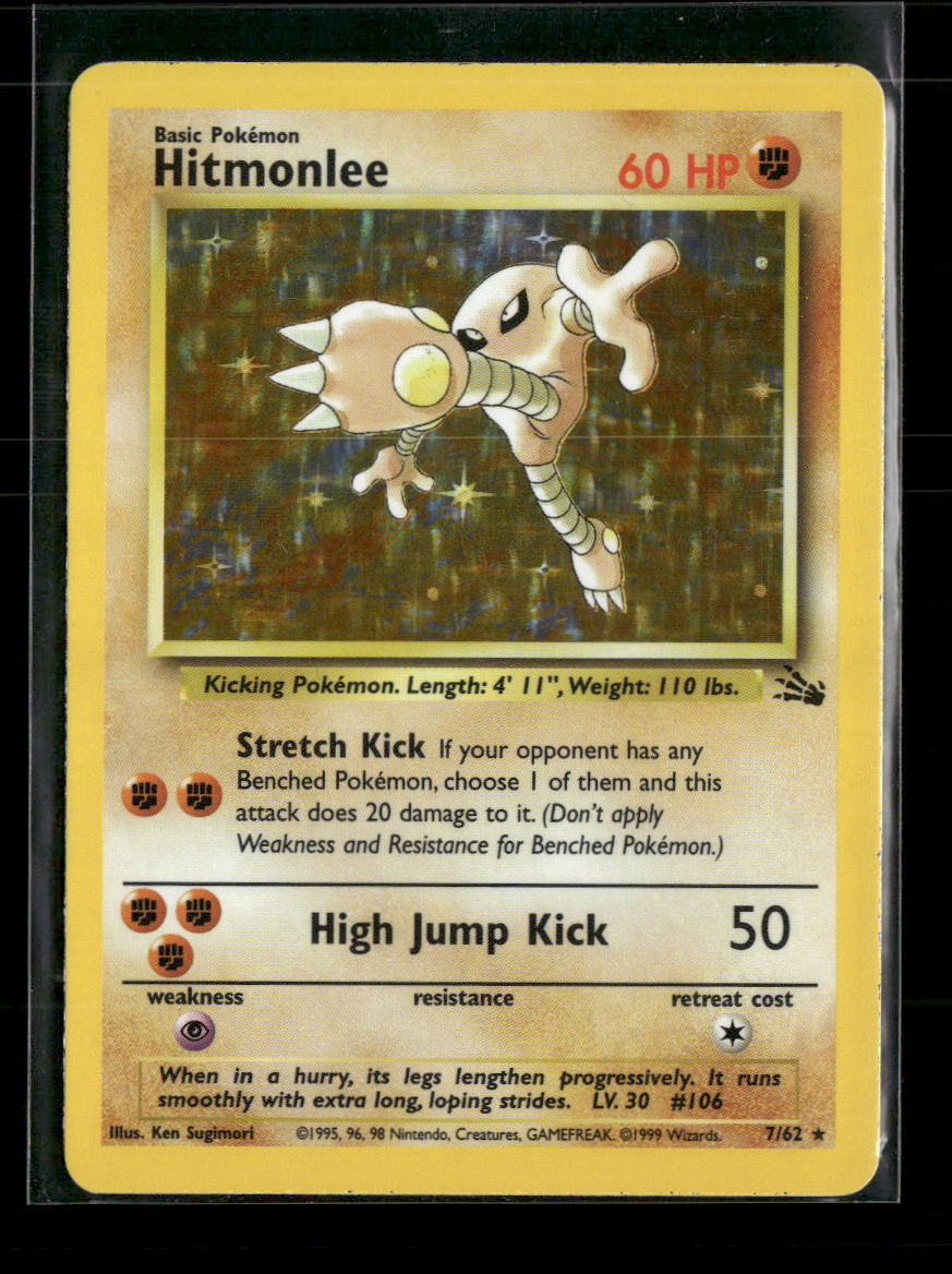 Fossil Hitmonlee (7) #07/62