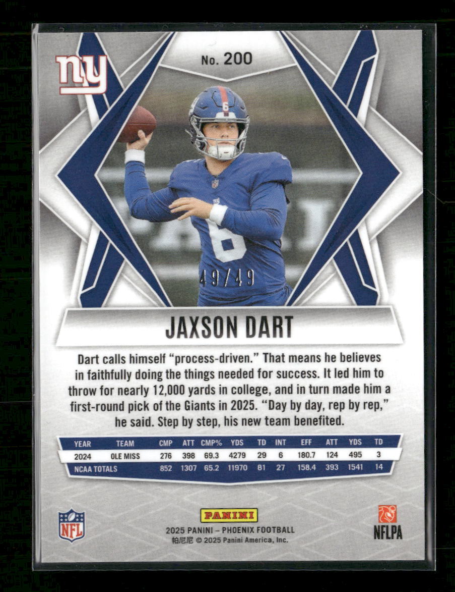 2025-panini-phoenix-green-lazer-prizm-jaxson-dart-rookie-49-200