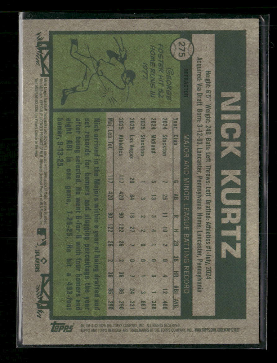 2026-topps-heritage-chrome-nick-kurtz-275