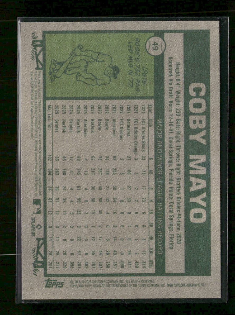 2026-topps-heritage-black-border-coby-mayo-49