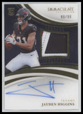2025-panini-immaculate-collection-jayden-higgins-rookie-99-auto-120