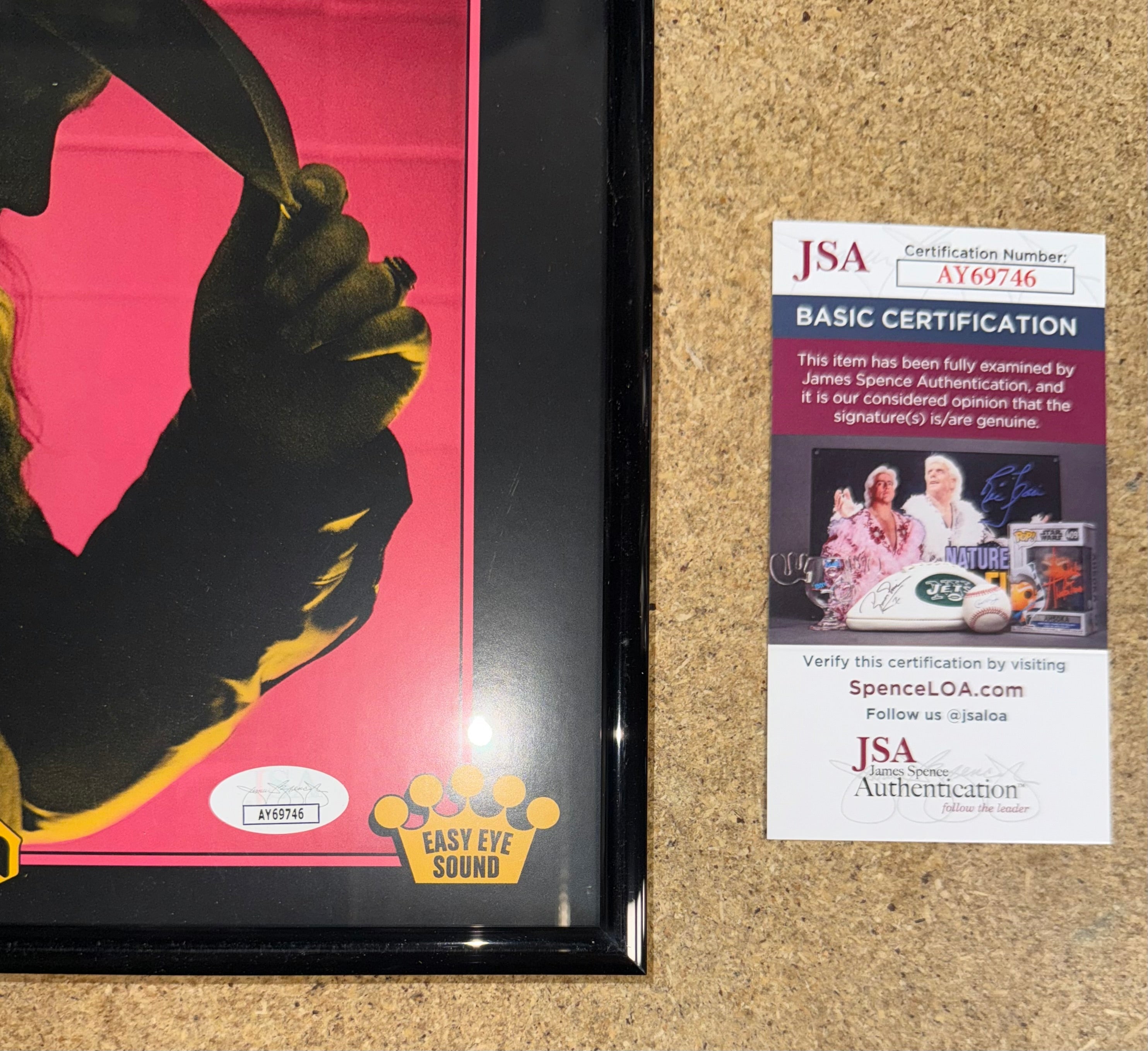 Singer Songwriter Marcus King Signed & Framed “Young Blood” Vinyl With JSA COA