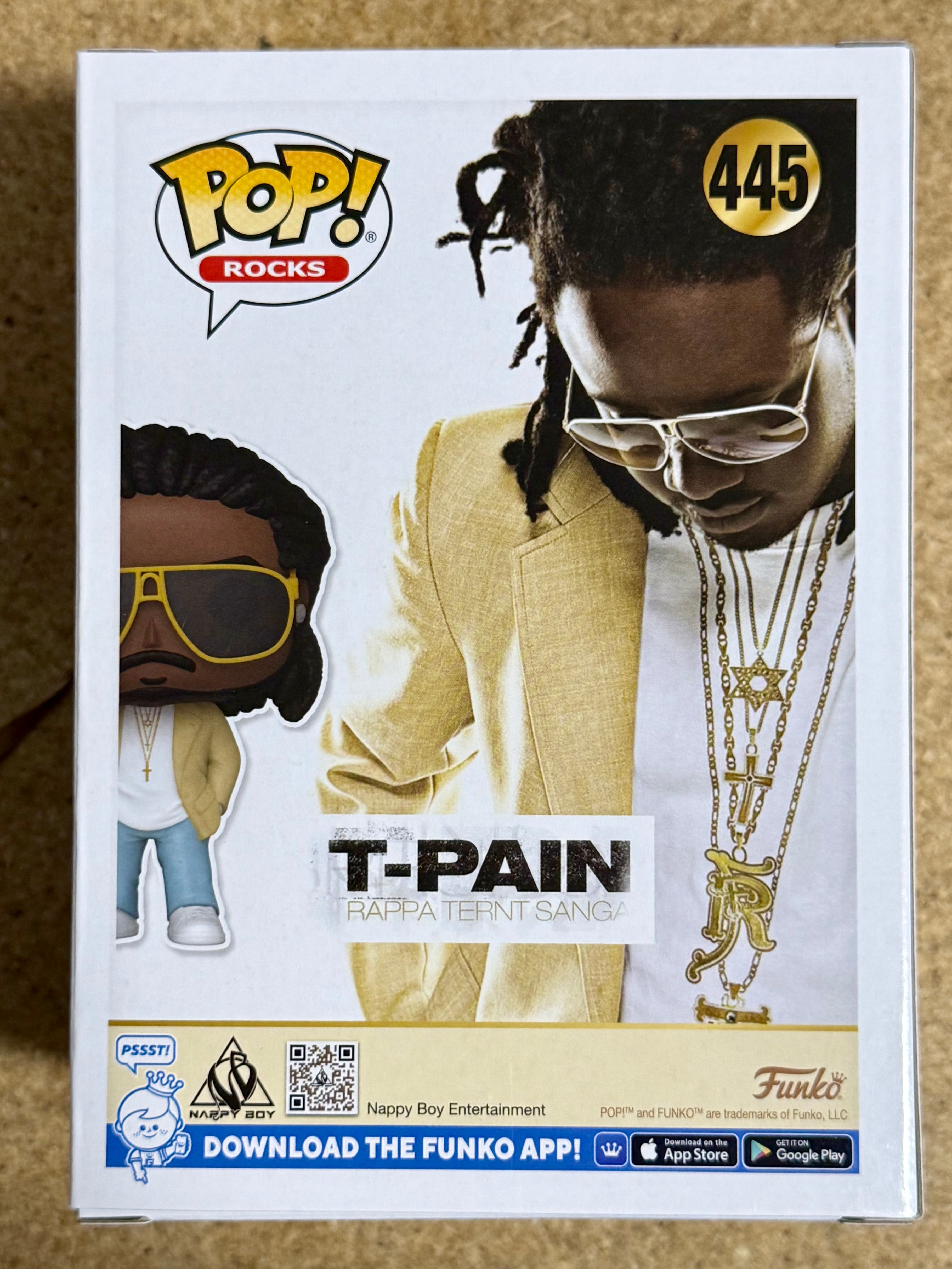 Funko Pop! Rocks T-Pain #445 Rappa Ternt Sanga 2024 Nappy Boy Entertainment