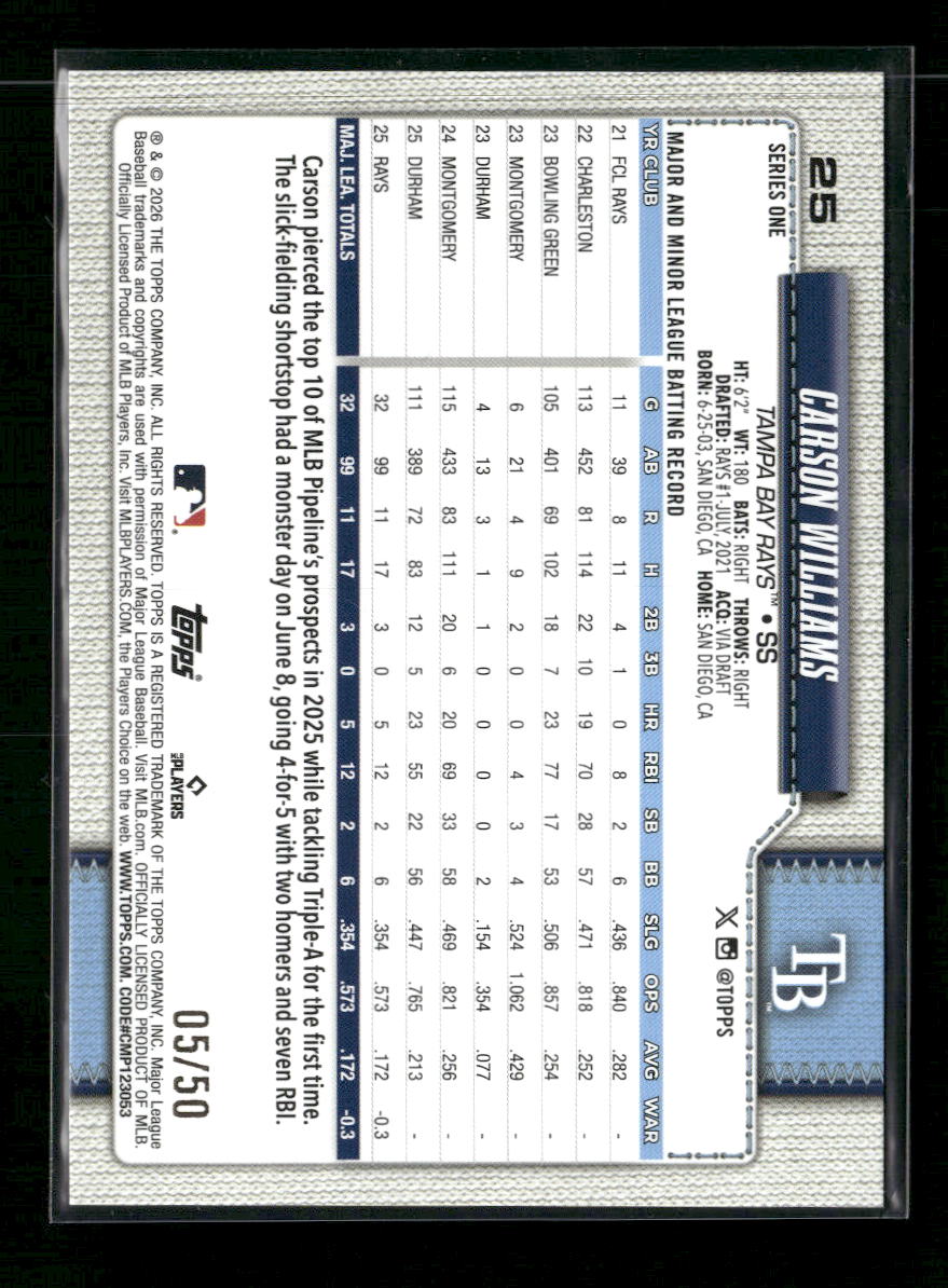 2026-topps-gold-diamante-foil-carson-williams-50-25