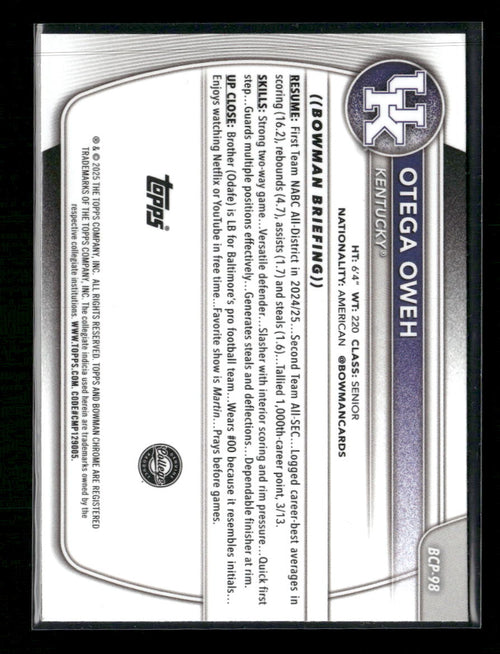 2025-26-bowman-chrome-prospects-reptilian-refractor-otega-oweh-bcp-98