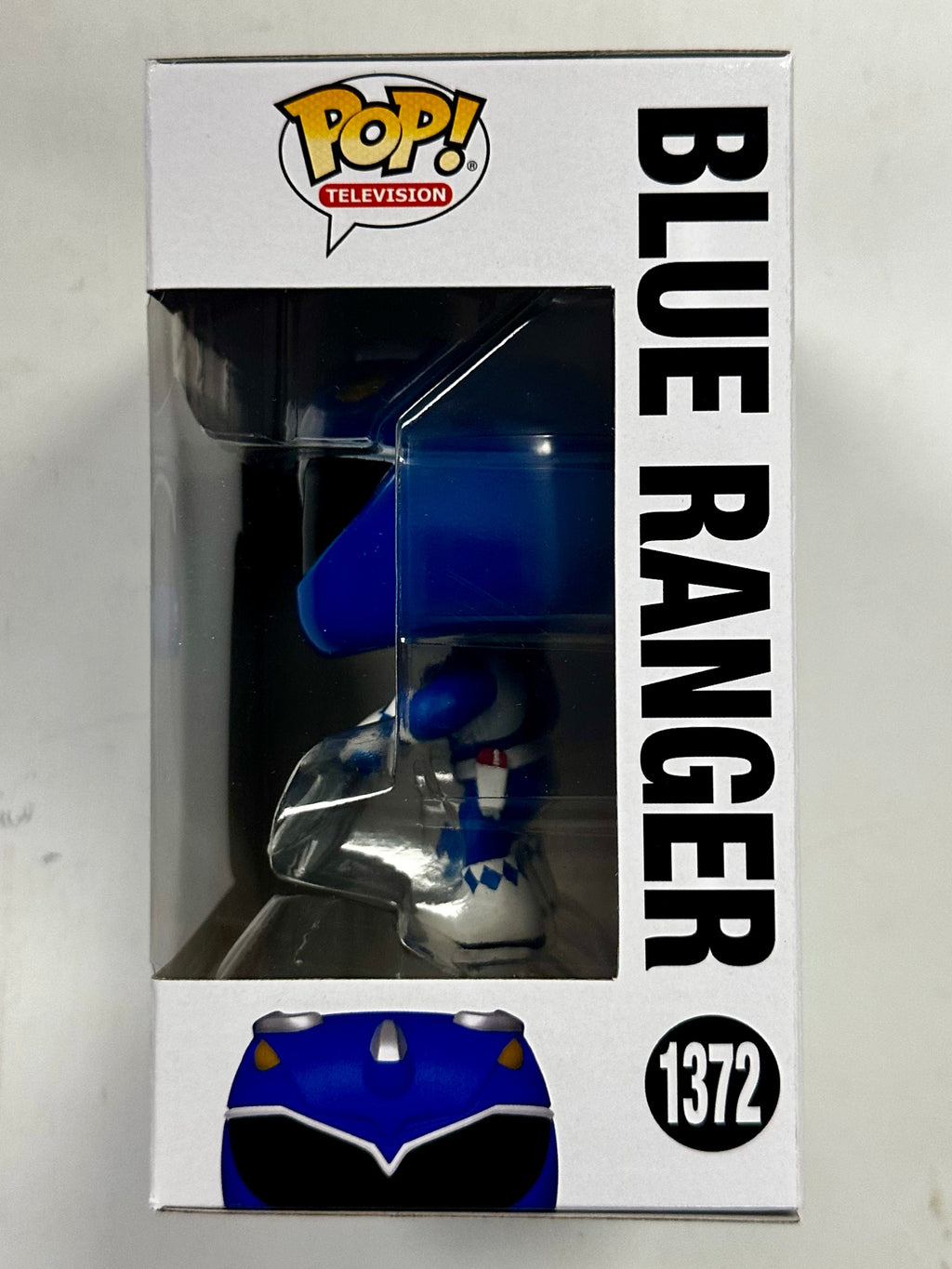 Funko Pop! Television Blue Power Ranger With Power Lance #1372 MMPR 30th 2023