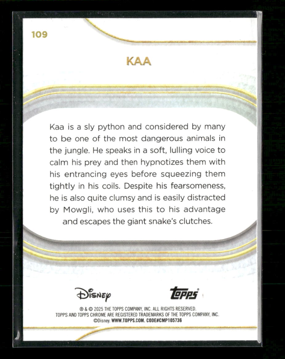2025-topps-chrome-disney-kaa-109yellow-refractor-275
