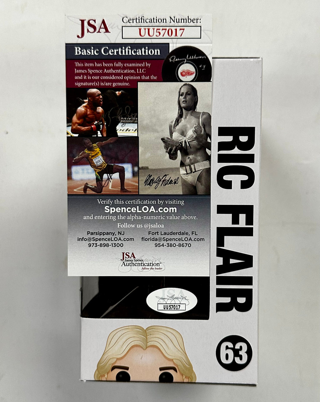 Ric Flair Signed WWE Wrestling 16X Champion Vaulted Funko Pop! With JSA COA