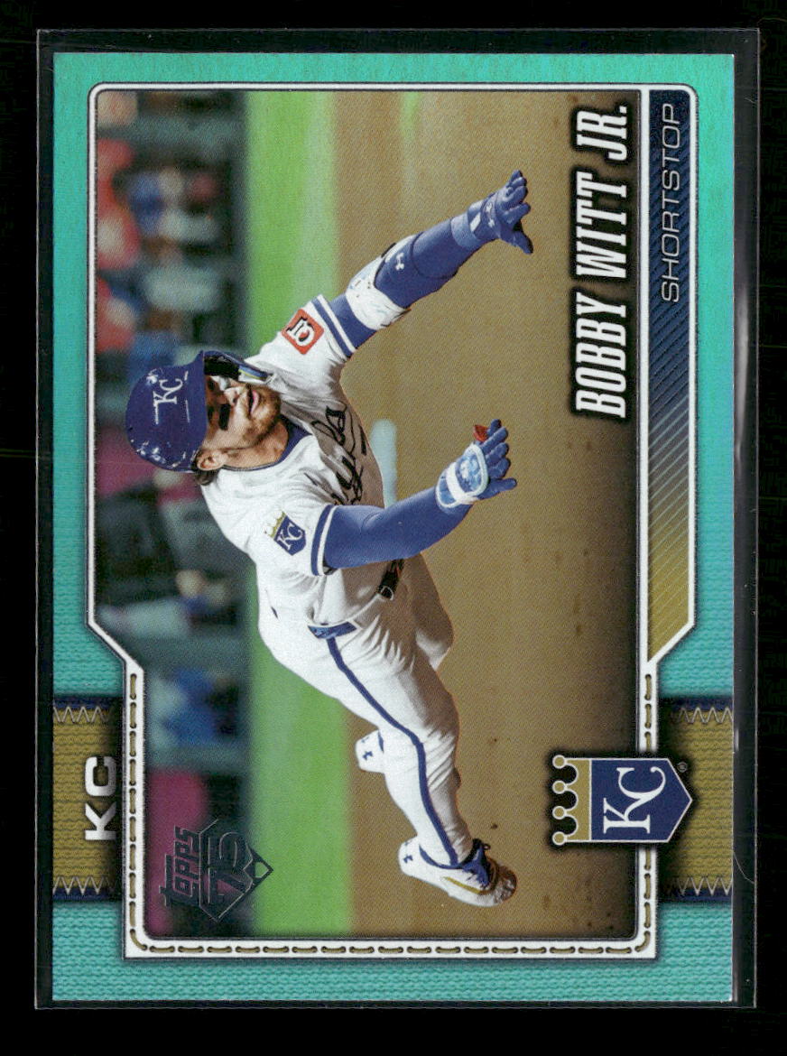 2026-topps-aqua-rainbow-foil-bobby-witt-jr-205