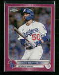 2022-topps-chrome-pink-logo-refractor-199-mookie-betts-100