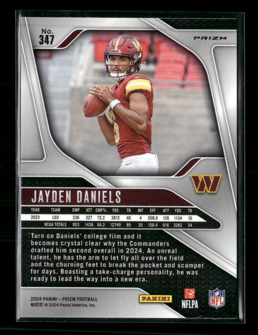 2024-panini-prizm-silver-jayden-daniels-rookie-347