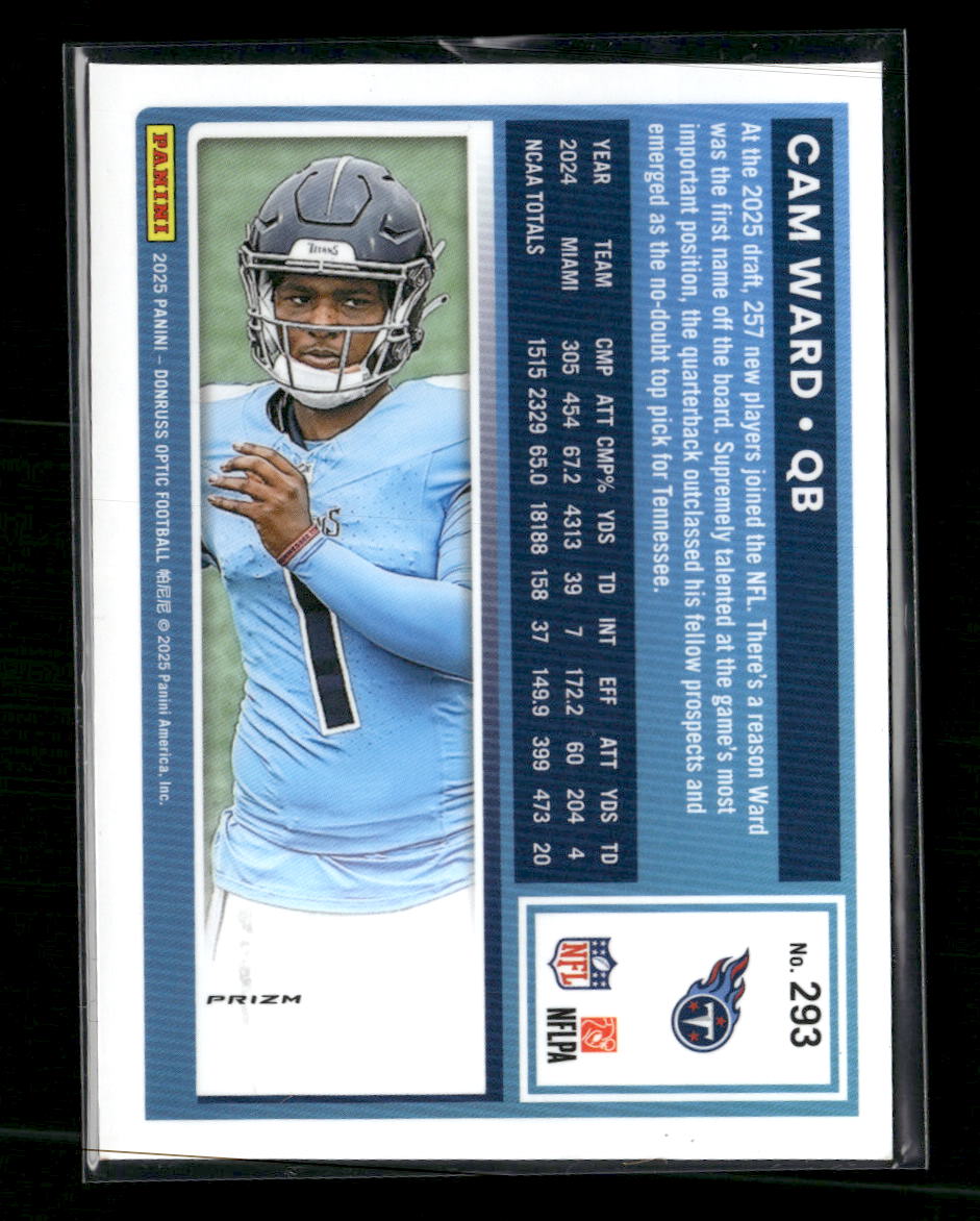 2025-donruss-optic-blue-hyper-cam-ward-rookie-294
