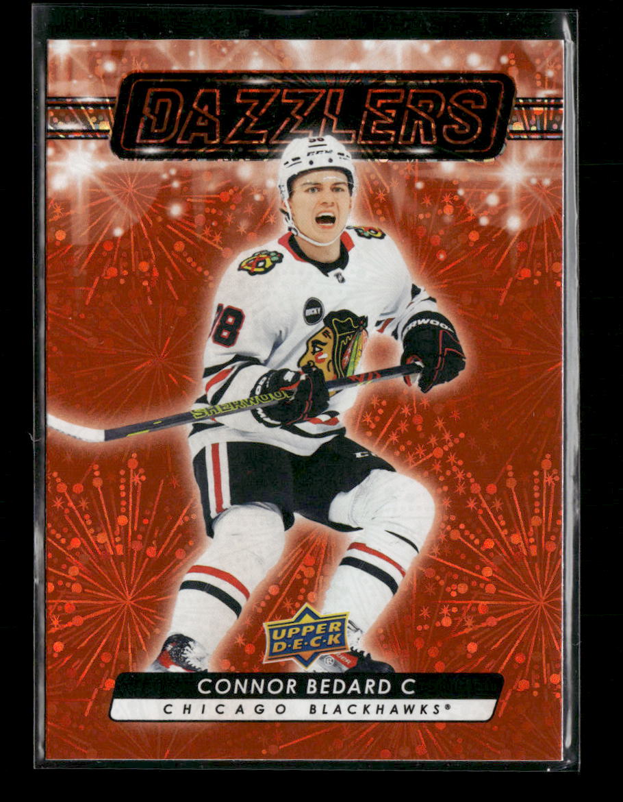 2023-24-upper-deck-dazzlers-orange-connor-bedard-dz-79