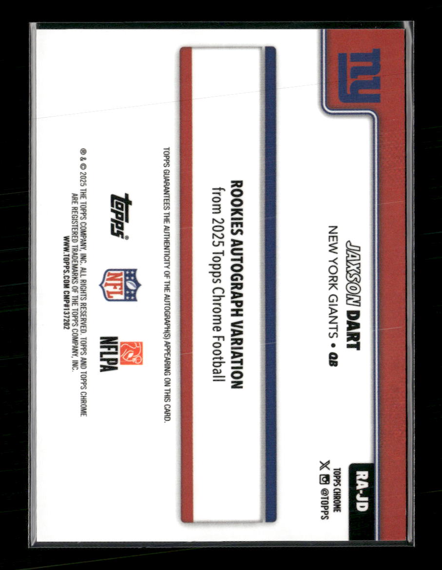 2025-topps-chrome-rookie-autographs-aqua-refractor-jaxson-dart-199-ra-jd