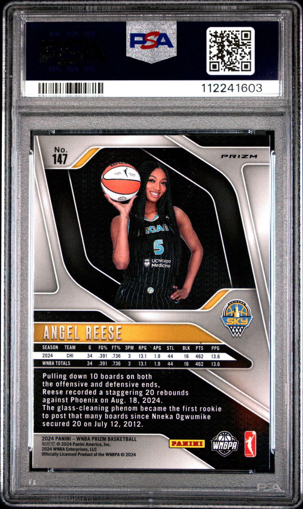 2024-panini-prizm-wnba-orange-ice-angel-reese-10-psa-147