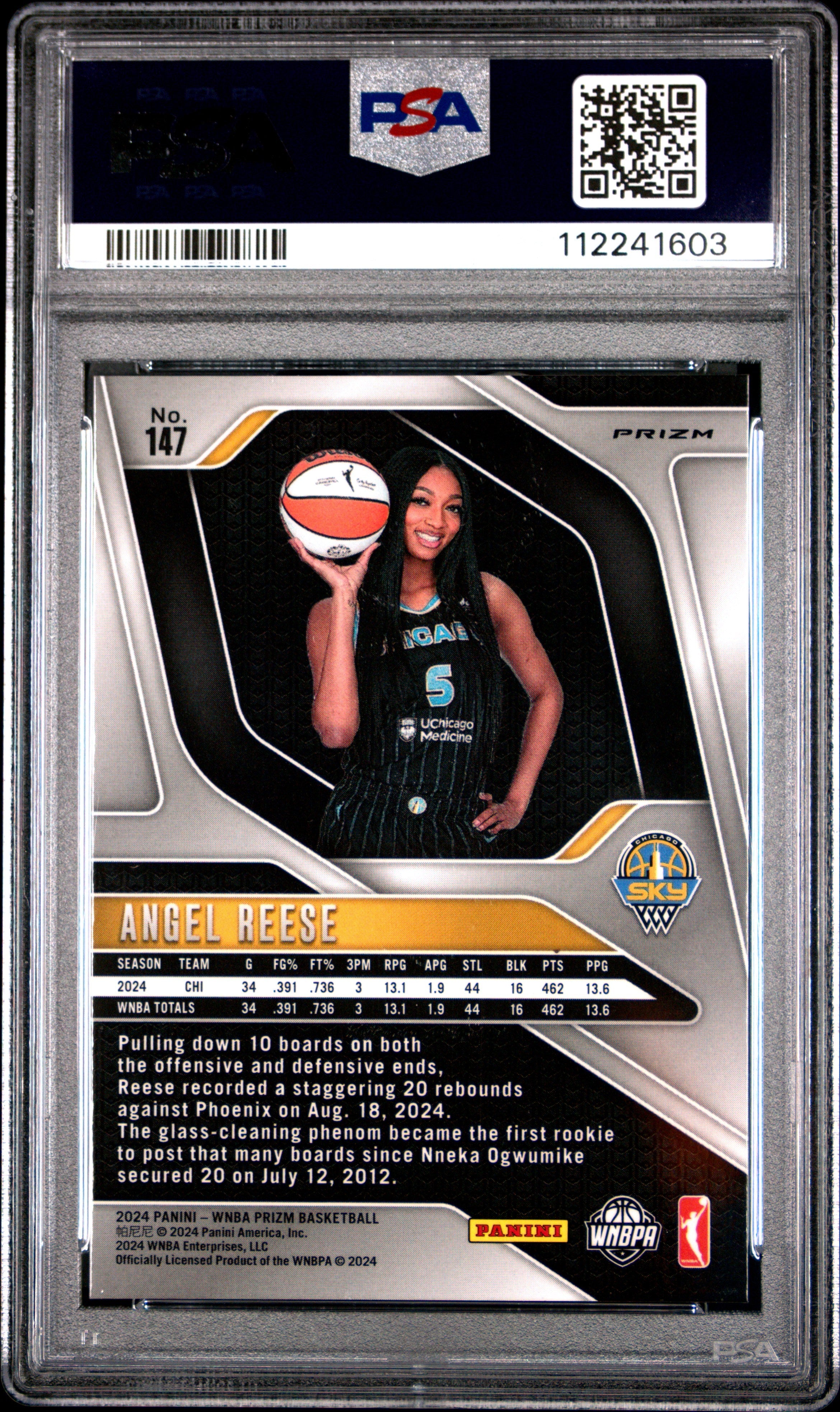 2024-panini-prizm-wnba-orange-ice-angel-reese-10-psa-147